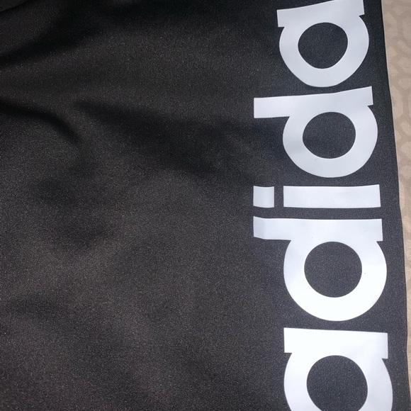 Adidas biker shorts size xl spandex. Will fit 14-18 - Picture 4 of 4